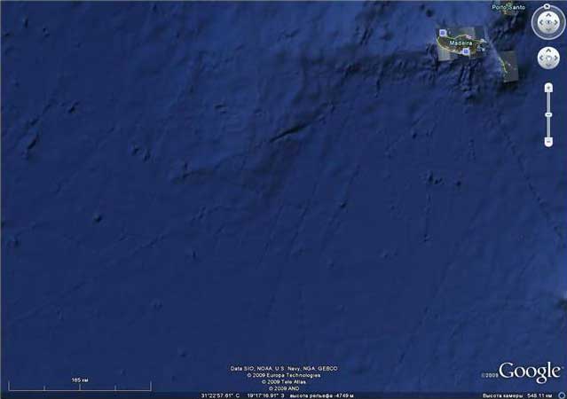 Фото Атлантиды в качестве подводного геоглифа