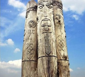 О славянских деревянных скульптурах